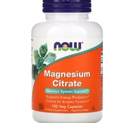 Magnesium Citrate 120 капс от NOW
